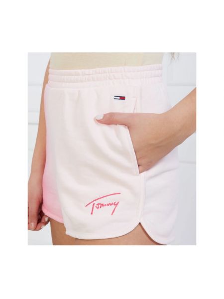 Pantalones cortos vaqueros Tommy Jeans rosa