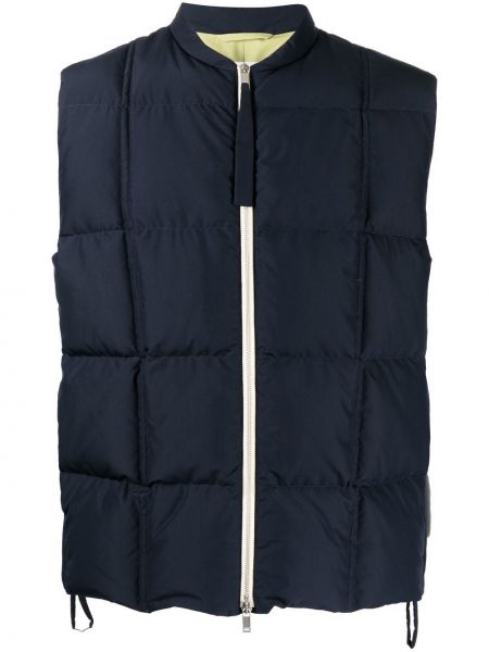 Zip vest Jil Sander blå