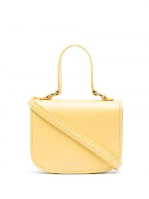 Borsa shopper Jil Sander giallo