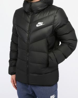 Пухова куртка Nike, чорна