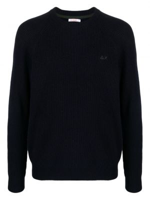 Pullover mit rundem ausschnitt Sun 68 blau