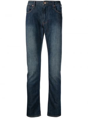 Jeans slim fit Emporio Armani, blu