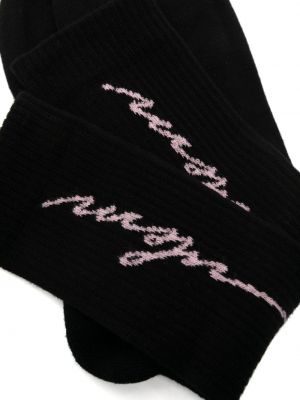 Bavlněné ponožky Msgm černé