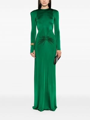Vakarinė suknelė Victoria Beckham žalia