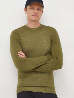 Зеленый шерстяной свитер Colmar
