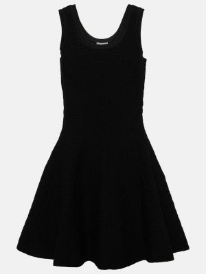 Платье мини Alaïa черное