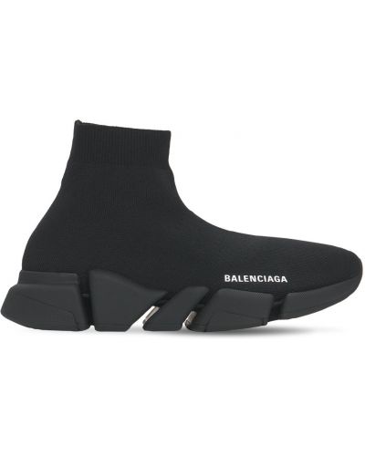 Zapatillas de punto Balenciaga Speed negro