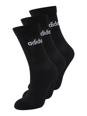 Ψηλές κάλτσες Adidas Sportswear μαύρο