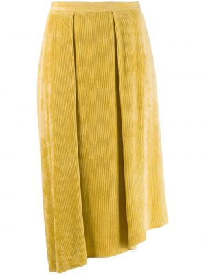 Falda de terciopelo‏‏‎ Isabel Marant amarillo