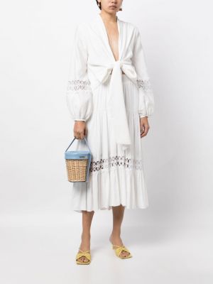 Krajkové sukně Silvia Tcherassi bílé