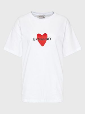 T-shirt Ermanno Firenze bianco