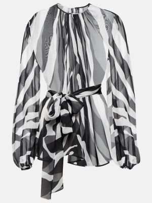 Bluză cu imagine cu model zebră Dolce&gabbana