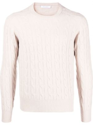 Вълнен пуловер Cruciani бяло