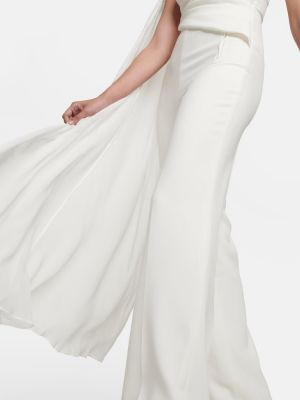 Ασύμμετρη ολόσωμη φόρμα Roland Mouret λευκό