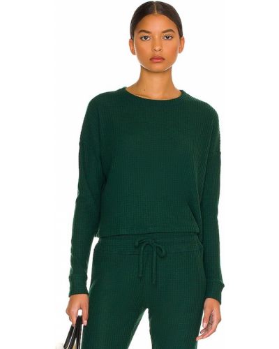 Укороченный пуловер для йоги Beyond Yoga, зеленый