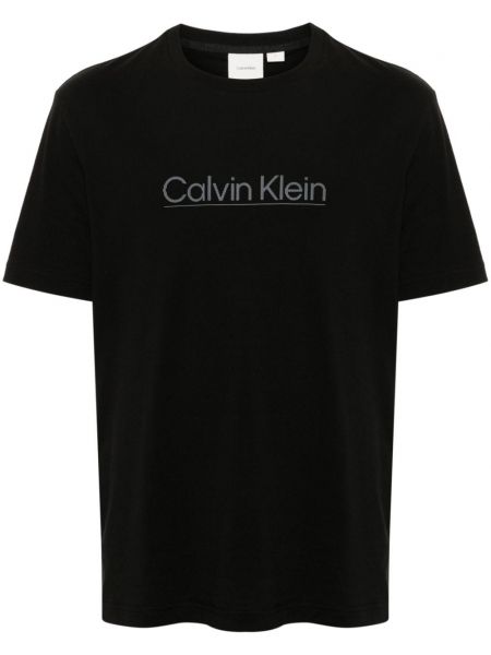 T-shirt Calvin Klein sort