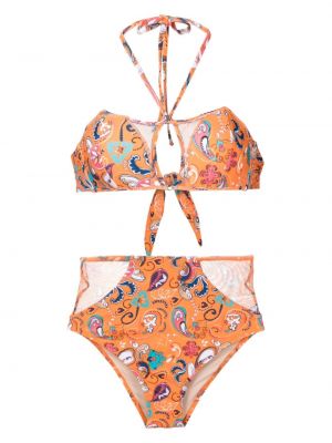 Bikini nyomtatás Amir Slama narancsszínű