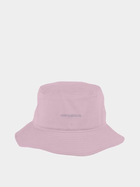 Бавовняний капелюх New Balance рожевий