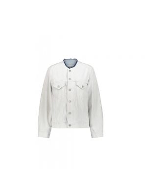 Biała kurtka jeansowa Maison Margiela