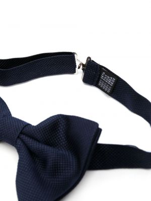 Seiden krawatte mit schleife Tagliatore blau