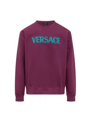 Bluza dresowa Versace fioletowa