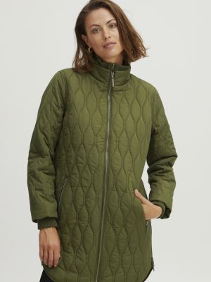 Зимнее пальто Fransa зеленое