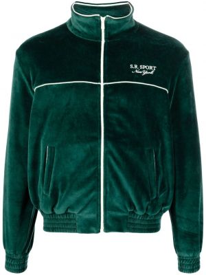 Siuvinėtas džemperis Sporty & Rich žalia