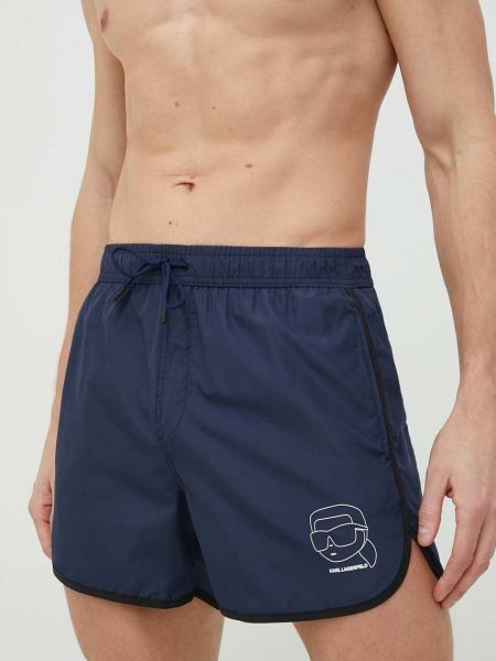 Kratke hlače Karl Lagerfeld plava