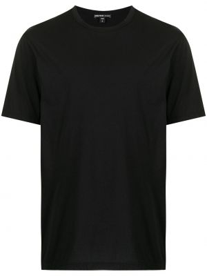 T-krekls džersija James Perse melns