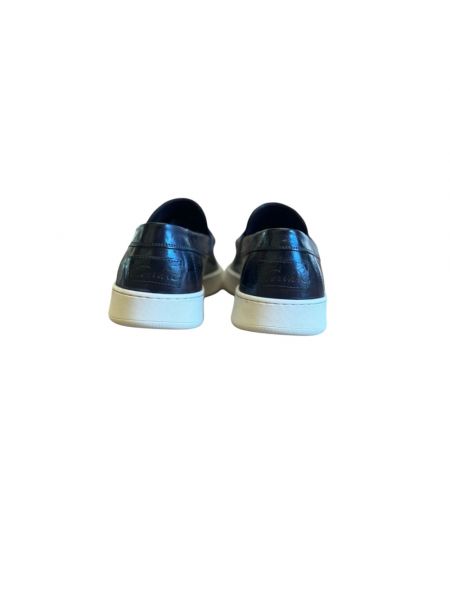 Loafers de cuero Corvari azul