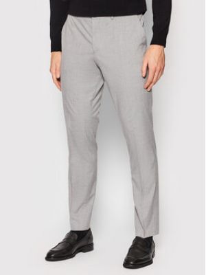 Costume slim Selected Homme gris