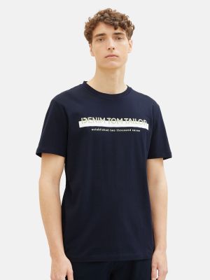 T-shirt Tom Tailor Denim blu