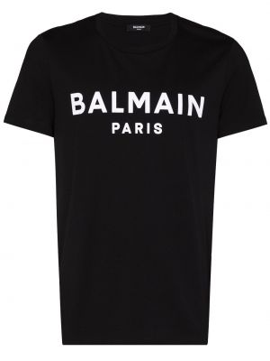 T-skjorte Balmain svart