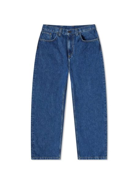 Прямые джинсы свободного кроя Carhartt Wip синие
