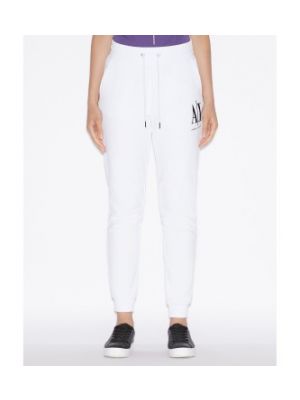 Pantalon de joggings Armani Exchange blanc