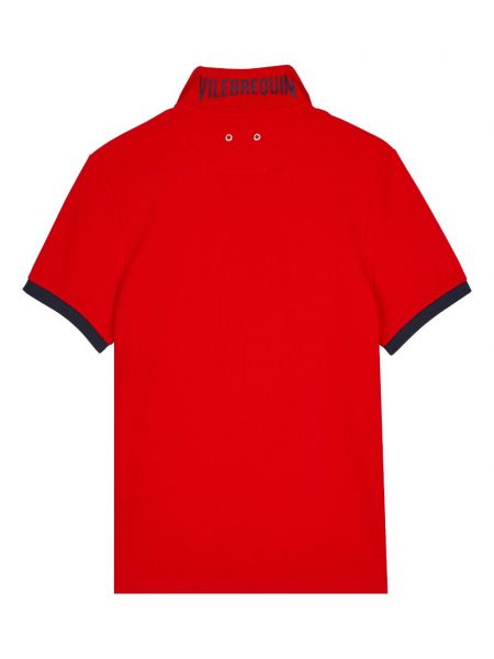 Medvilninis polo marškinėliai Vilebrequin raudona