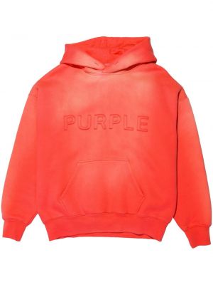Bluza z kapturem bawełniana Purple Brand