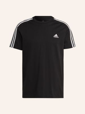 Pruhované tričko s krátkými rukávy jersey Adidas