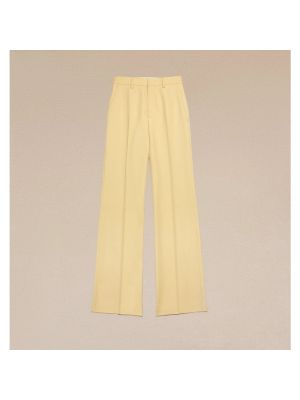 Spodnie Ami Paris żółte
