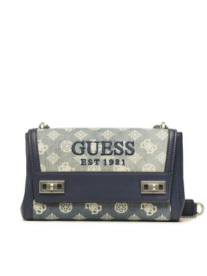 Listová kabelka Guess modrá