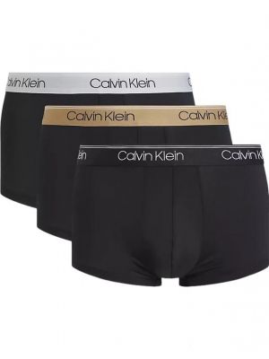 Boxerky s nízkým pasem Calvin Klein černé