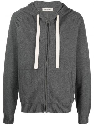 Hoodie en tricot There Was One gris