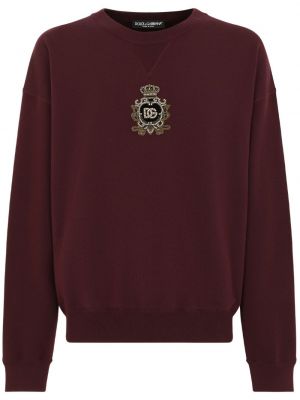 Kaschmir woll sweatshirt Dolce & Gabbana rot