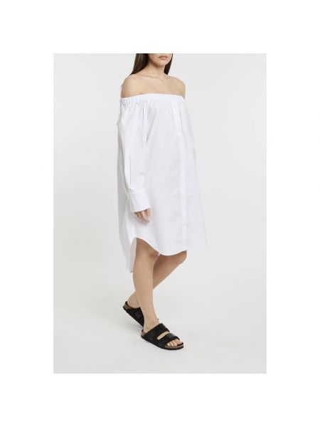 Mini vestido de algodón Department Five blanco