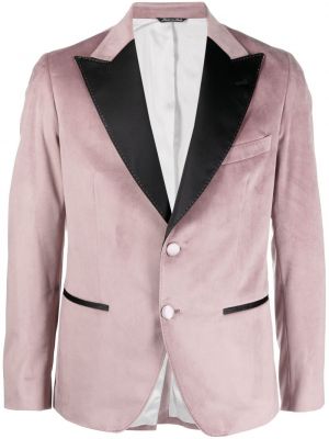 Velours blazer Reveres 1949 pink