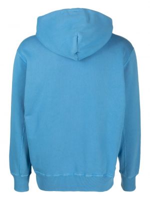 Kokvilnas kapučdžemperis Autry zils