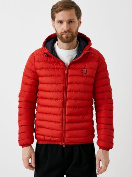Утепленная демисезонная куртка Invicta красная