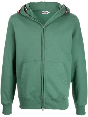 Sudadera con capucha con apliques A Bathing Ape® verde