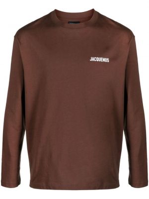T-shirt Jacquemus marron
