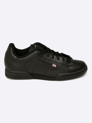 Классические кожаные кроссовки Reebok Classic черные